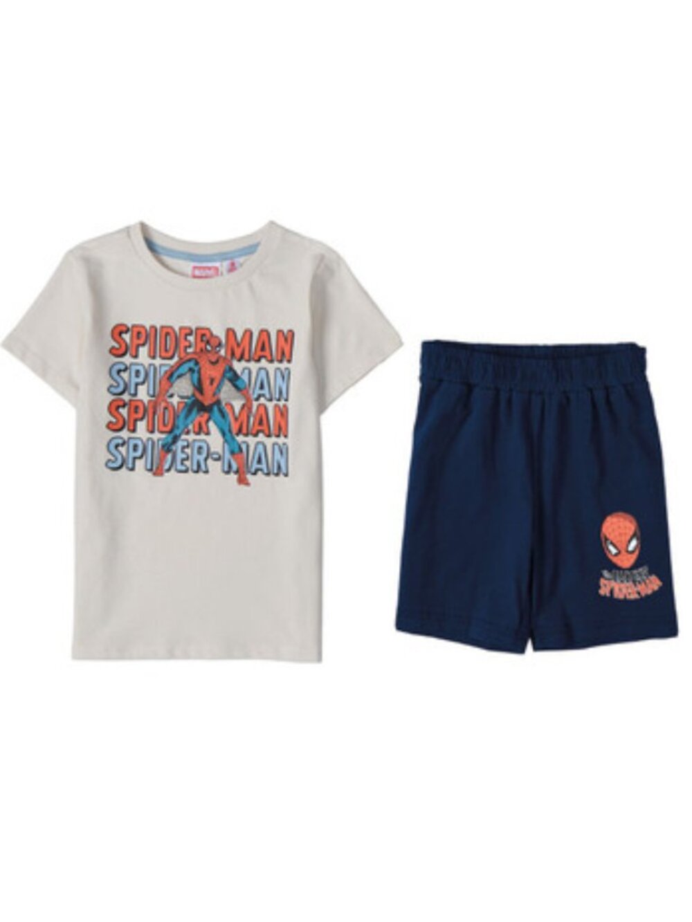 Spiderman set of 3 Pieces _NWT size M 8-10 Short Set